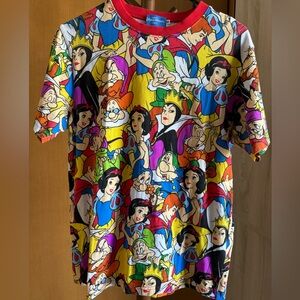 Tokyo Disney Resort Snow White all over print graphic tee